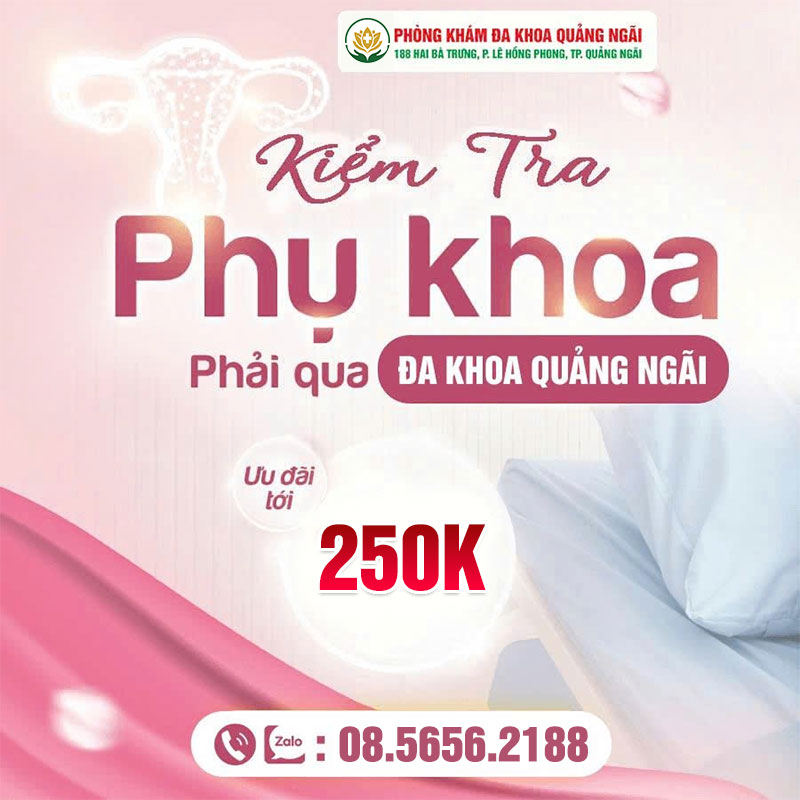 phòng khám sản phụ khoa Quảng Ngãi