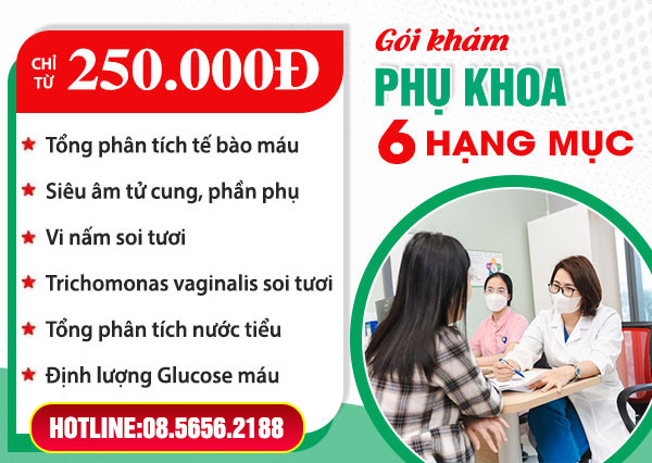 ưu đãi khám phụ khoa